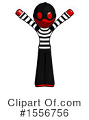 Red Design Mascot Clipart #1556756 by Leo Blanchette