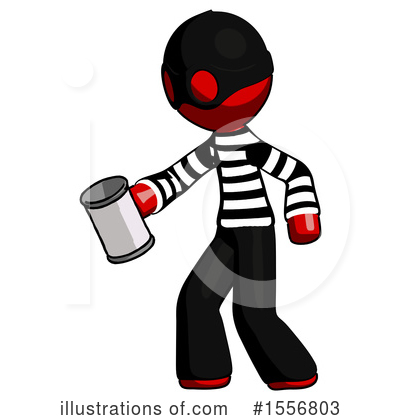 Royalty-Free (RF) Red Design Mascot Clipart Illustration by Leo Blanchette - Stock Sample #1556803