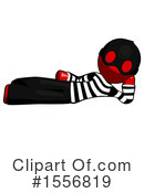 Red Design Mascot Clipart #1556819 by Leo Blanchette