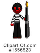 Red Design Mascot Clipart #1556823 by Leo Blanchette