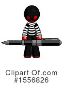 Red Design Mascot Clipart #1556826 by Leo Blanchette