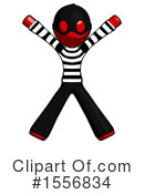Red Design Mascot Clipart #1556834 by Leo Blanchette