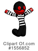 Red Design Mascot Clipart #1556852 by Leo Blanchette