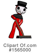 Red Design Mascot Clipart #1565000 by Leo Blanchette