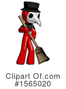 Red Design Mascot Clipart #1565020 by Leo Blanchette