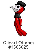 Red Design Mascot Clipart #1565025 by Leo Blanchette