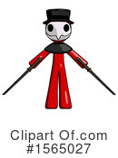 Red Design Mascot Clipart #1565027 by Leo Blanchette