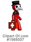 Red Design Mascot Clipart #1565037 by Leo Blanchette