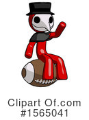 Red Design Mascot Clipart #1565041 by Leo Blanchette