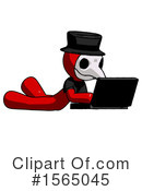 Red Design Mascot Clipart #1565045 by Leo Blanchette