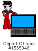 Red Design Mascot Clipart #1565046 by Leo Blanchette