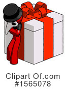 Red Design Mascot Clipart #1565078 by Leo Blanchette