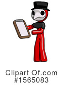 Red Design Mascot Clipart #1565083 by Leo Blanchette