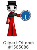 Red Design Mascot Clipart #1565086 by Leo Blanchette