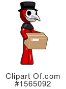 Red Design Mascot Clipart #1565092 by Leo Blanchette