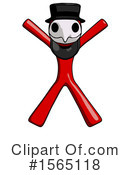 Red Design Mascot Clipart #1565118 by Leo Blanchette