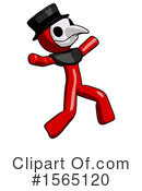 Red Design Mascot Clipart #1565120 by Leo Blanchette