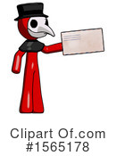 Red Design Mascot Clipart #1565178 by Leo Blanchette