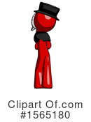 Red Design Mascot Clipart #1565180 by Leo Blanchette