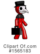 Red Design Mascot Clipart #1565183 by Leo Blanchette