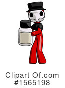 Red Design Mascot Clipart #1565198 by Leo Blanchette