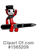 Red Design Mascot Clipart #1565209 by Leo Blanchette