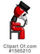 Red Design Mascot Clipart #1565210 by Leo Blanchette