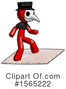 Red Design Mascot Clipart #1565222 by Leo Blanchette