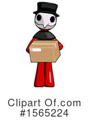 Red Design Mascot Clipart #1565224 by Leo Blanchette