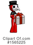 Red Design Mascot Clipart #1565225 by Leo Blanchette