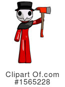 Red Design Mascot Clipart #1565228 by Leo Blanchette