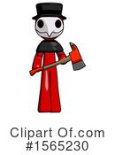 Red Design Mascot Clipart #1565230 by Leo Blanchette