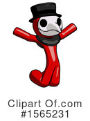 Red Design Mascot Clipart #1565231 by Leo Blanchette