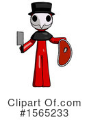 Red Design Mascot Clipart #1565233 by Leo Blanchette