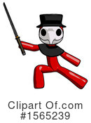 Red Design Mascot Clipart #1565239 by Leo Blanchette