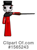 Red Design Mascot Clipart #1565243 by Leo Blanchette