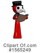Red Design Mascot Clipart #1565249 by Leo Blanchette