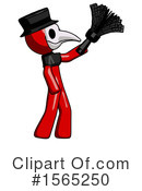 Red Design Mascot Clipart #1565250 by Leo Blanchette
