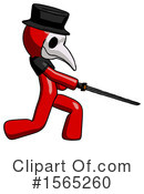 Red Design Mascot Clipart #1565260 by Leo Blanchette