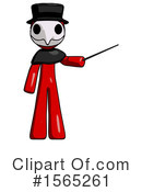 Red Design Mascot Clipart #1565261 by Leo Blanchette
