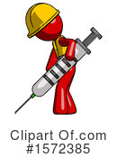 Red Design Mascot Clipart #1572385 by Leo Blanchette