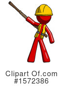 Red Design Mascot Clipart #1572386 by Leo Blanchette