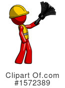 Red Design Mascot Clipart #1572389 by Leo Blanchette