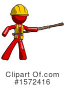 Red Design Mascot Clipart #1572416 by Leo Blanchette