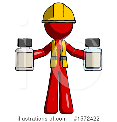 Royalty-Free (RF) Red Design Mascot Clipart Illustration by Leo Blanchette - Stock Sample #1572422