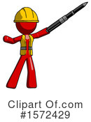 Red Design Mascot Clipart #1572429 by Leo Blanchette