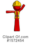 Red Design Mascot Clipart #1572454 by Leo Blanchette