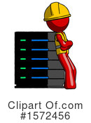 Red Design Mascot Clipart #1572456 by Leo Blanchette