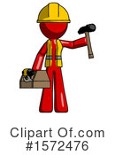Red Design Mascot Clipart #1572476 by Leo Blanchette