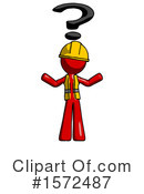 Red Design Mascot Clipart #1572487 by Leo Blanchette